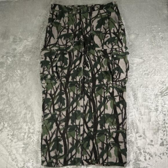 Himalayan Other - Vintage 90’s Himalayan Camo Hunting Polarfleece Deep Pile Cargo Pants Size XL